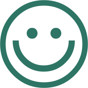 Glad smiley